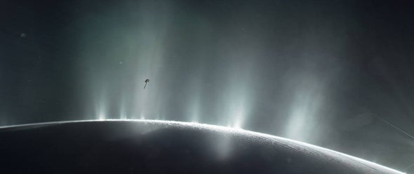 Enceladus Could Be Teeming with Methane-Belching Microbes
