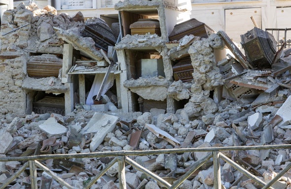 Italian Earthquakes Reshape Region