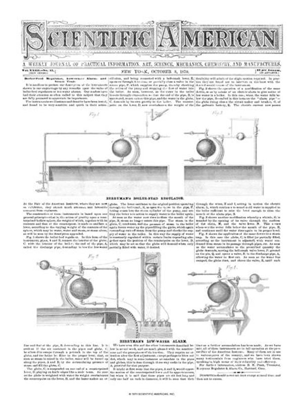 Scientific American Magazine Vol 23 Issue 15