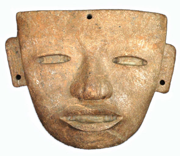 Electron Beam Points to Origins of Teotihuacan Stone Faces
