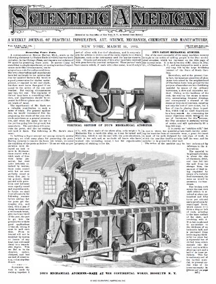 Scientific American Magazine Vol 46 Issue 10