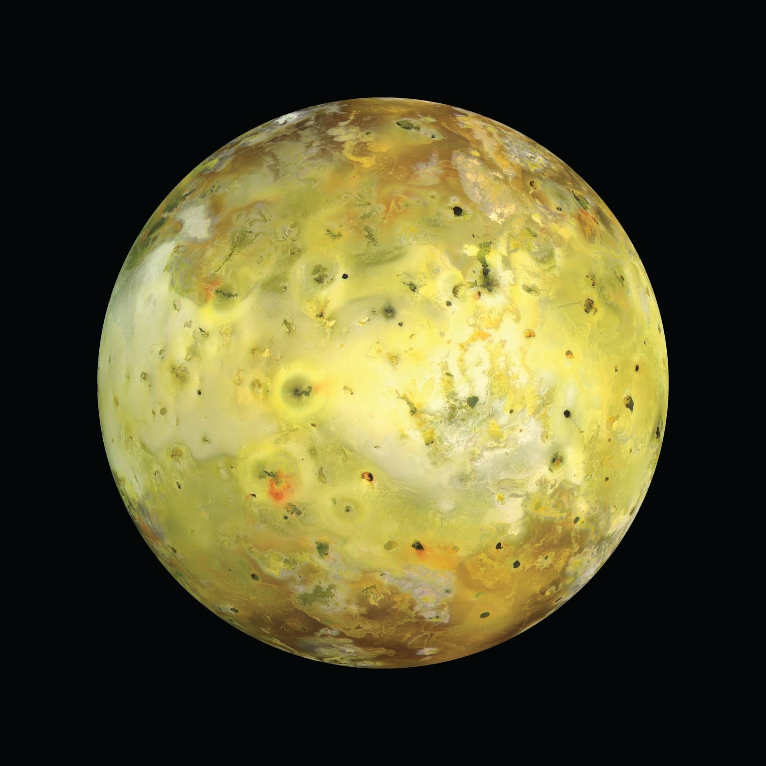 New Map Reveals Secrets Of Io, The Solar System's Most Volcanic Moon ...