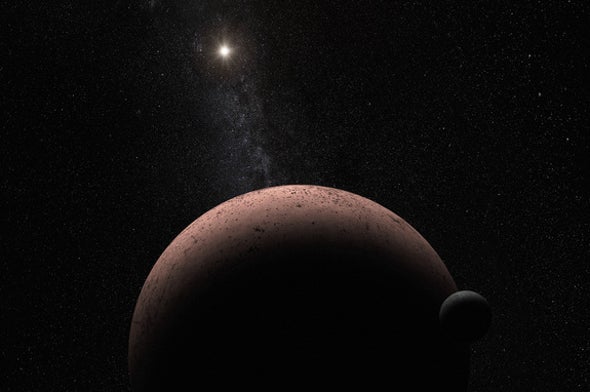 Distant Dwarf Planet Has Its Own Moon