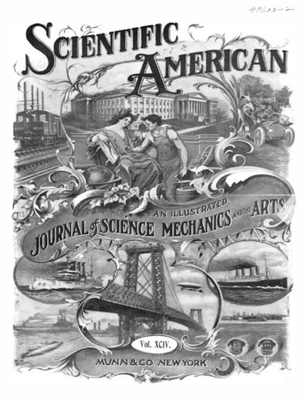 Scientific American Magazine Vol 94 Issue 1