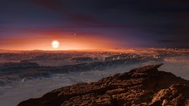 Did We Receive a Message from a Planet Orbiting the Nearest Star?