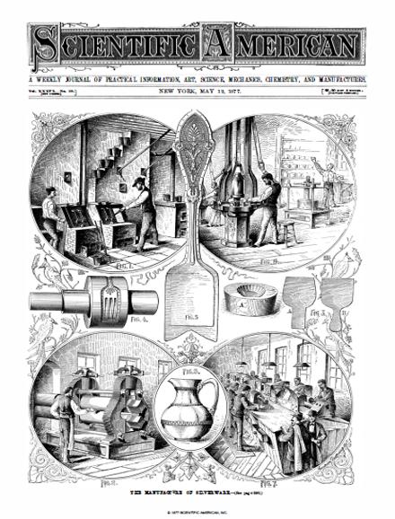 Scientific American Magazine Vol 36 Issue 19