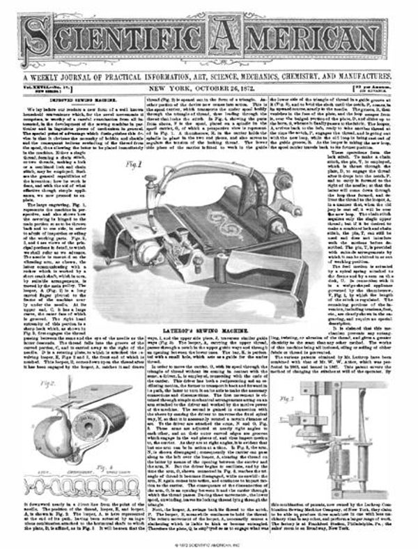 Scientific American Magazine Vol 27 Issue 17