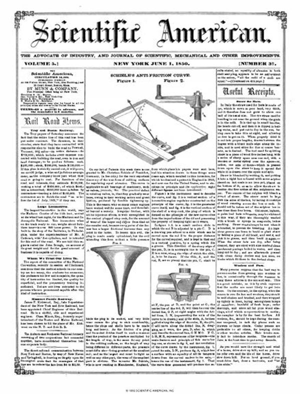 Scientific American Magazine Vol 5 Issue 37