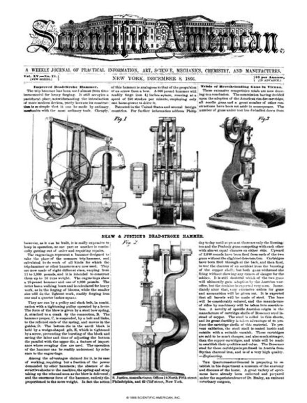 Scientific American Magazine Vol 15 Issue 24