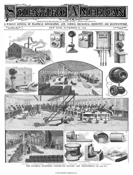 Scientific American Magazine Vol 71 Issue 21
