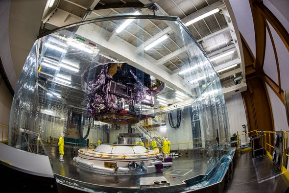 James Webb Space Telescope Launch Delayed to Christmas Eve--or Later
