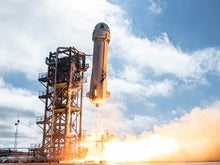 Jeff Bezos and Blue Origin Are Finally Flying to Space
