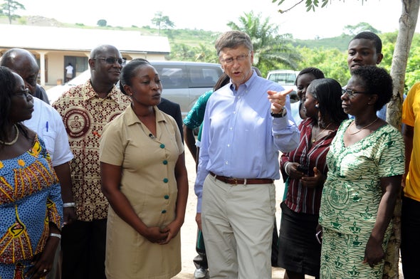 Bill Gates Views Good Data as Key to Global Health