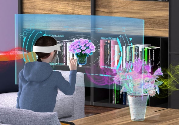 Virtual Reality System Lets You Stop and Smell the Roses