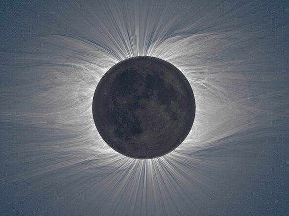Eclipse Photograph Exposes Details of Both Sun and Moon