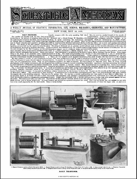 Scientific American Magazine Vol 54 Issue 22