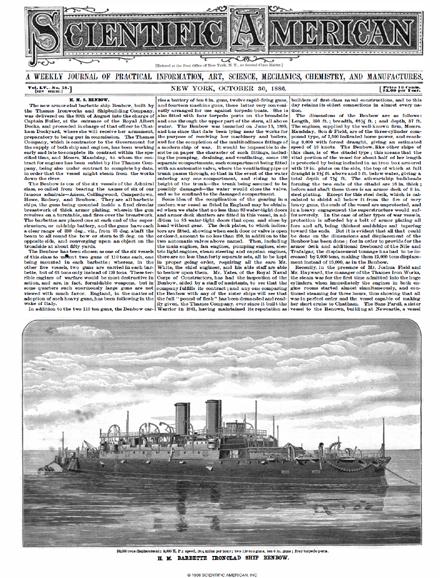 Scientific American Magazine Vol 55 Issue 18