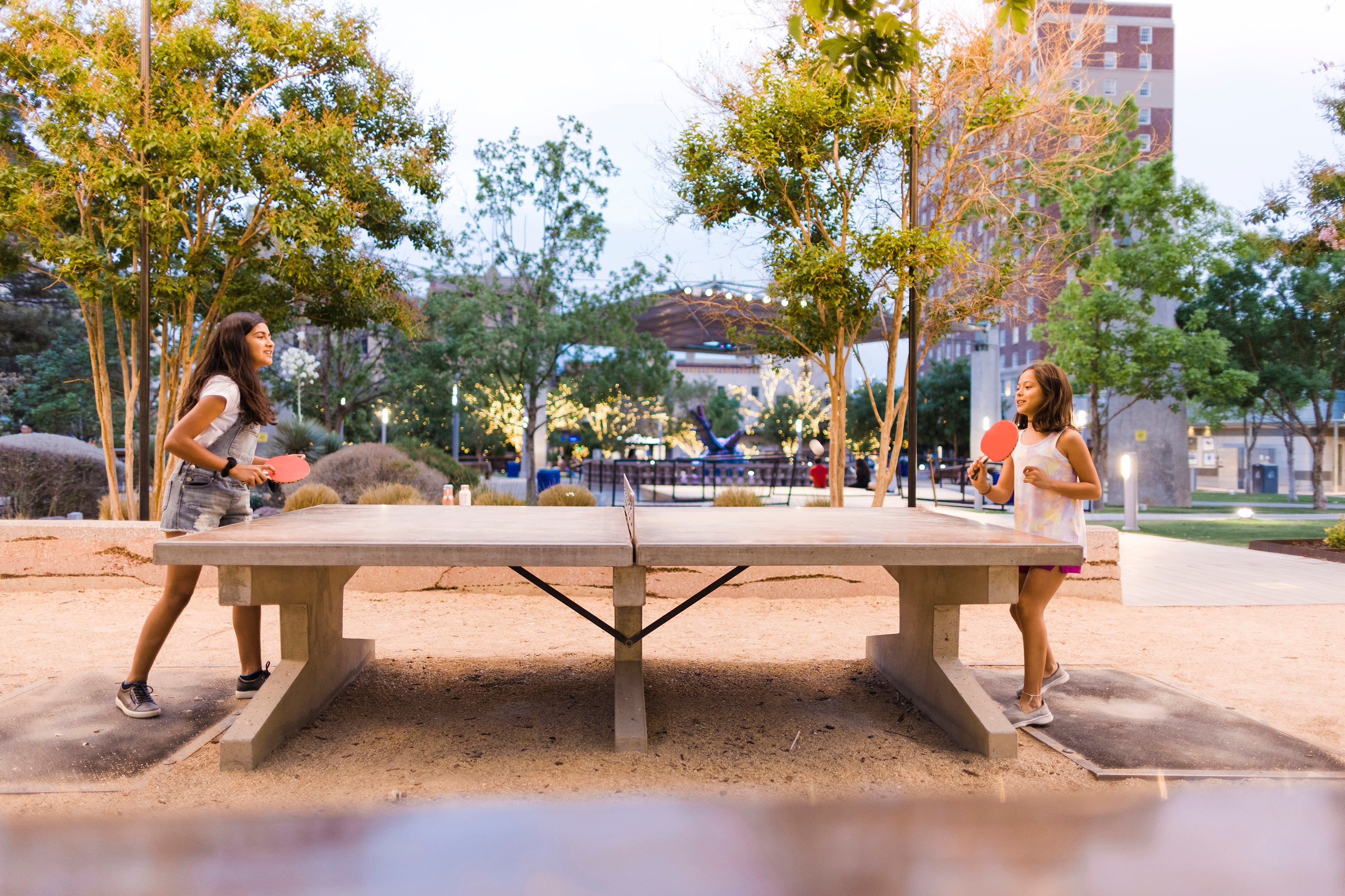 urban park seating