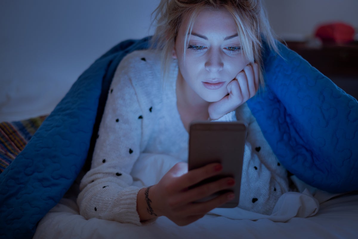 Blue light may not disrupt your sleep after all, researchers say