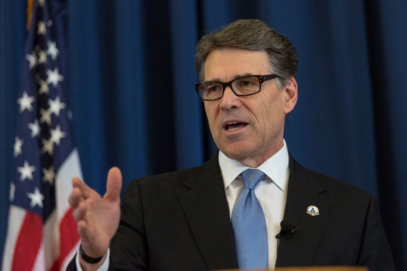 Trump Energy Pick Perry Pushed to Store Nuclear Waste in His Own State