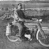 Motorcycle Milkman: