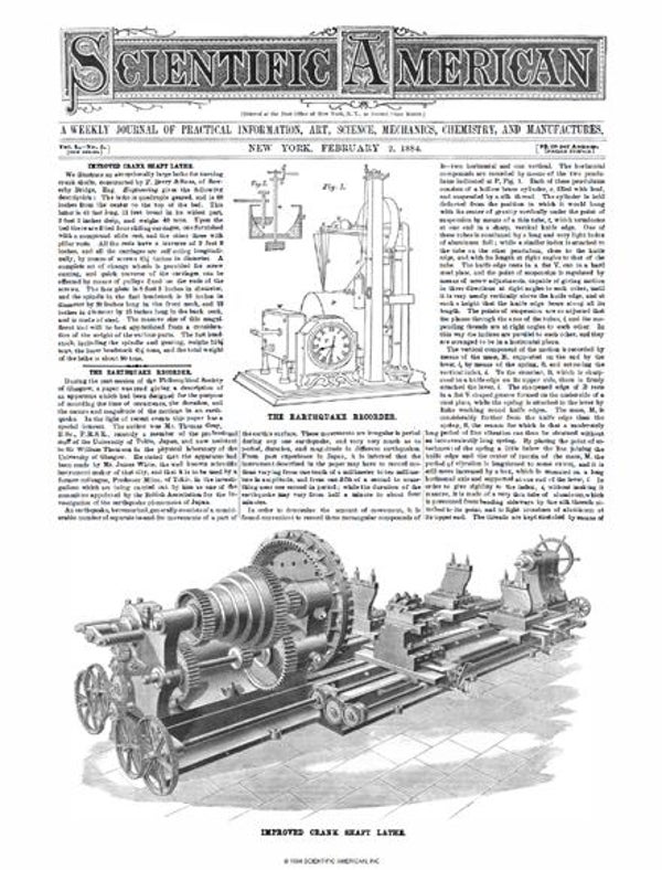 Scientific American Magazine Vol 50 Issue 5