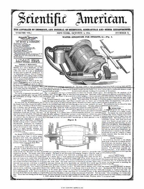 Scientific American Magazine Vol 7 Issue 3