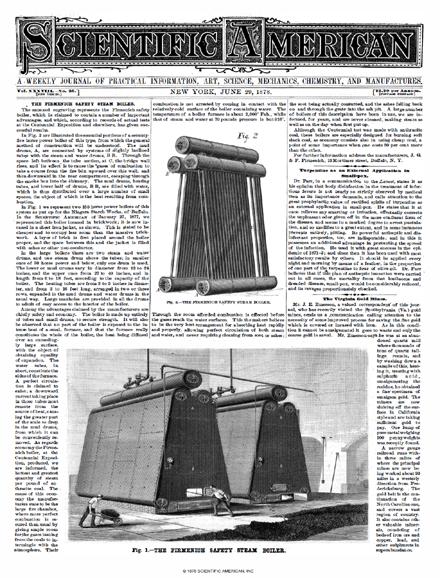 Scientific American Magazine Vol 38 Issue 26