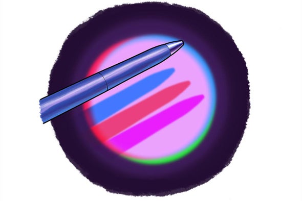 colored shadows scientific american