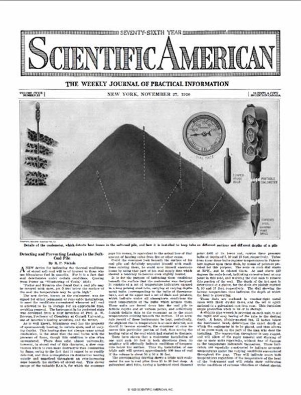 Scientific American Magazine Vol 123 Issue 22