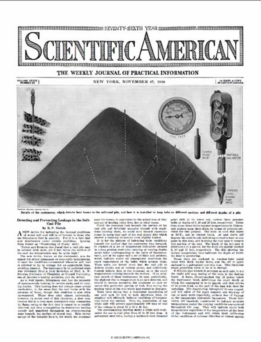 Issue Archive - 1920 | Scientific American