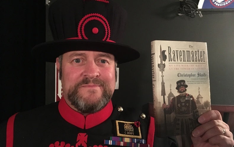 ravenmaster christopher skaife