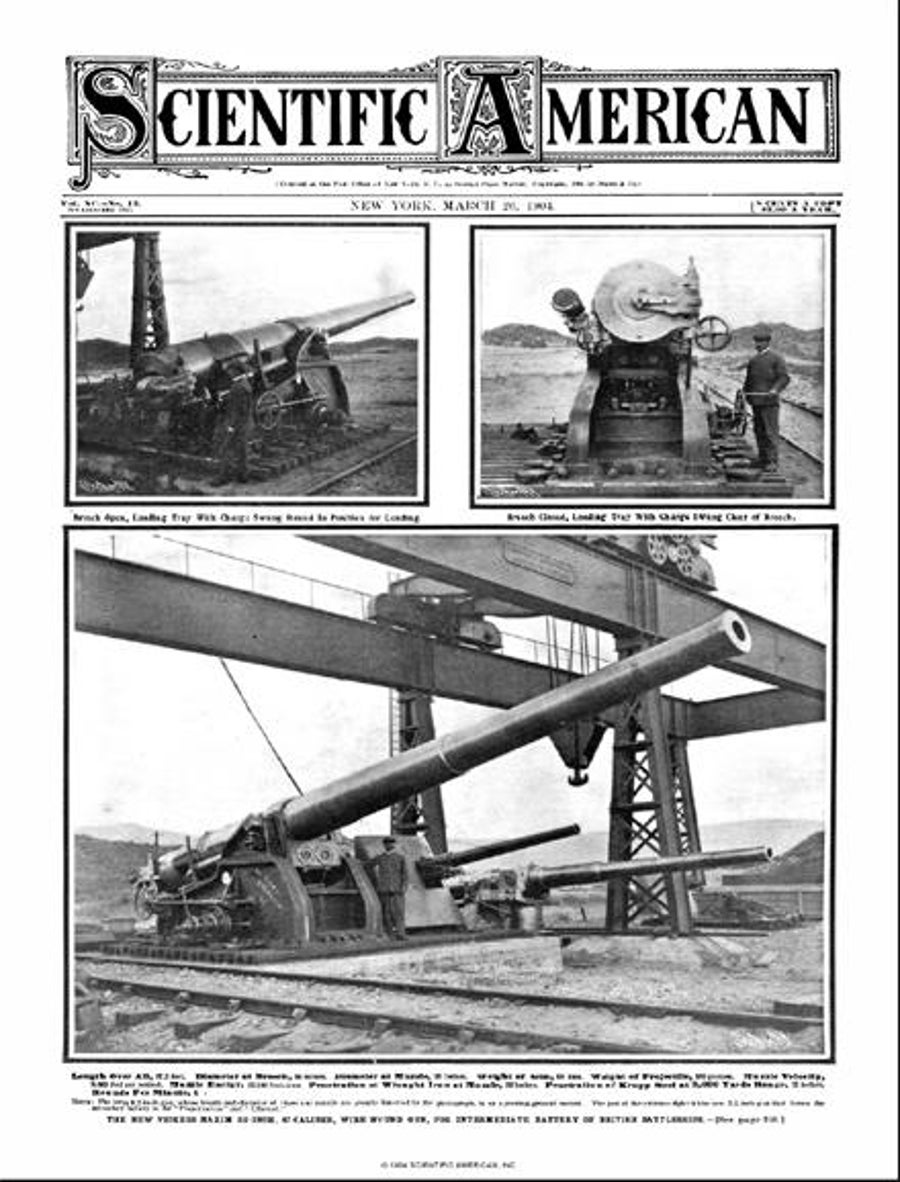 The United States in 1903 Scientific American