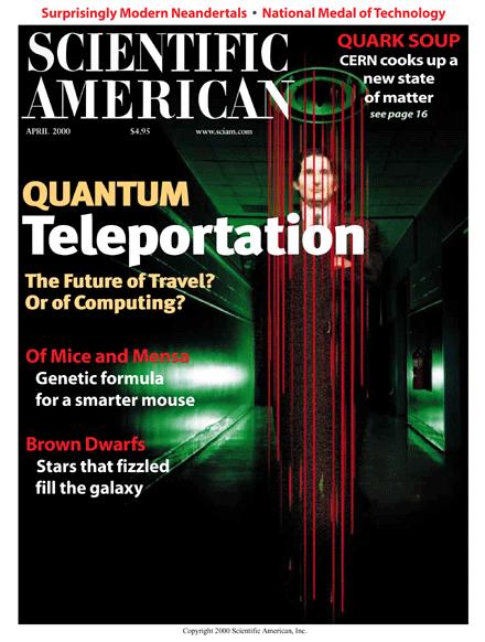 Scientific American Magazine Vol 282 Issue 4