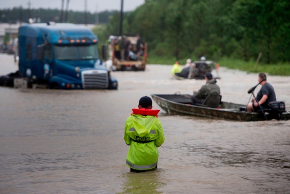 Hurricane Harvey: Houston Has No Quick Way to Get Rid of Floodwater 