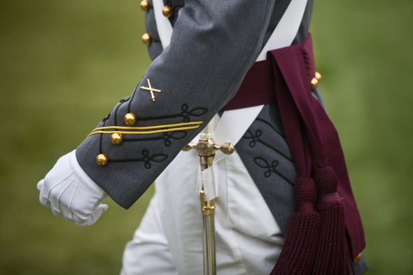 West Point Uniforms Signify Explosive Chemistry