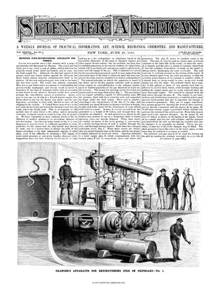 Scientific American Magazine Vol 36 Issue 25