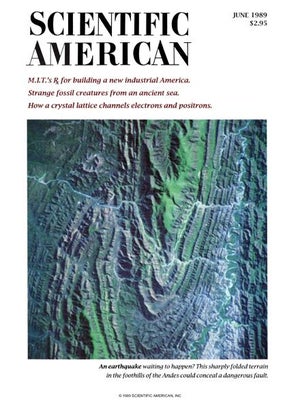 Scientific American Magazine Vol 260 Issue 6