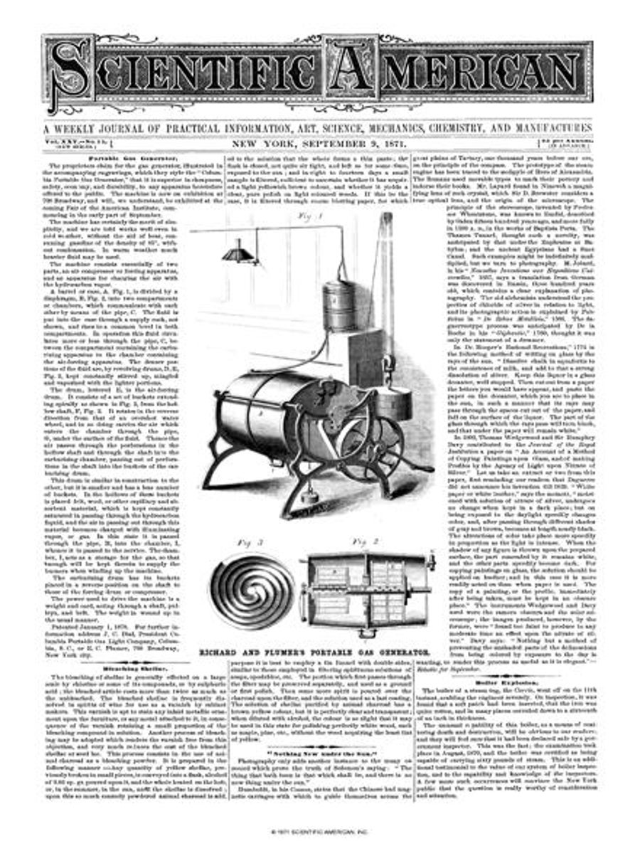 Scientific american volume 25 issue 11 scientific american