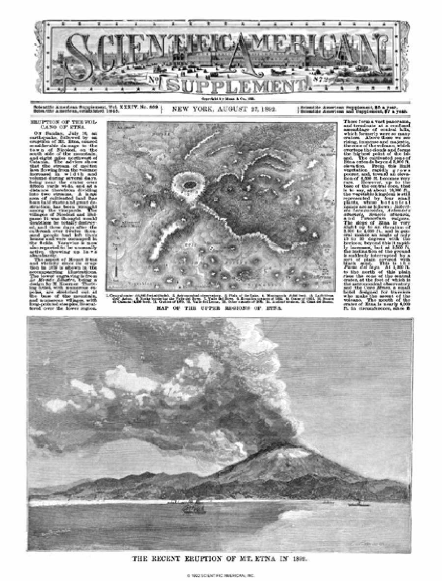 Issue Archive - 1892 | Scientific American