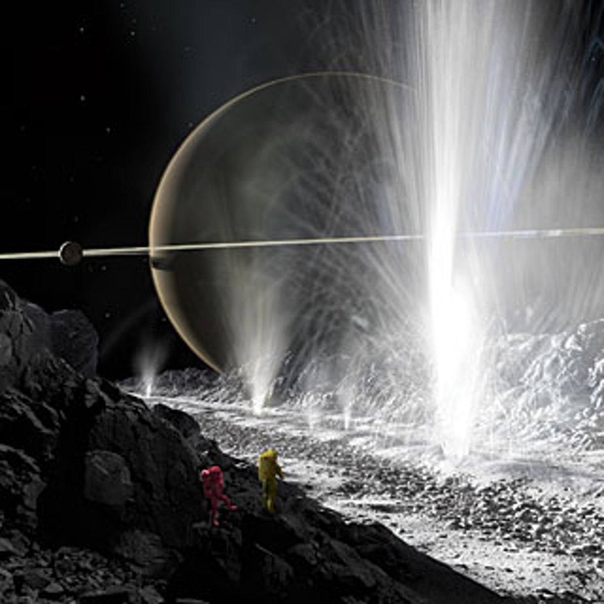 Enceladus' plumes might not come from an underground ocean