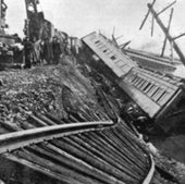 Train Tracks Collapse: