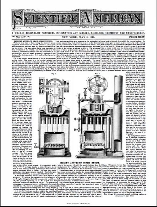 Scientific American Magazine Vol 34 Issue 19