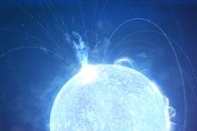 Astronomers Report a Monstrous Eruption from a Supermagnetic Star