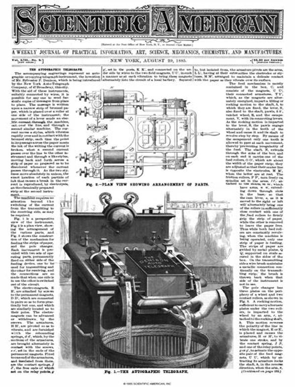 Scientific American Magazine Vol 53 Issue 9