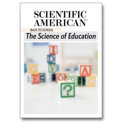 The Science of Education: Back to School