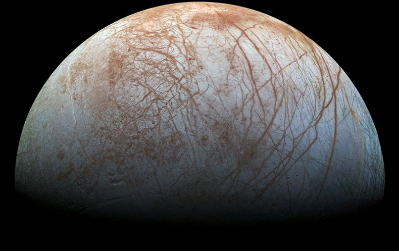 Europa's Equator May Be Covered in Perilous Ice Towers