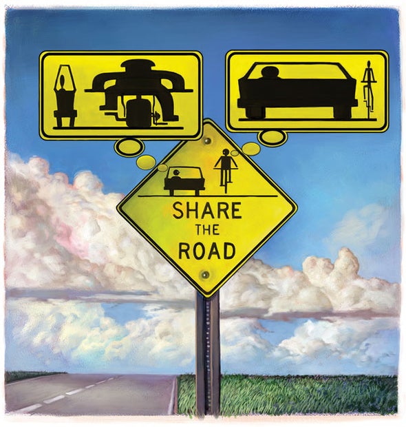 "Antibiotic Resistance" and "Share the Road" Signs Can Be Grossly Misinterpreted