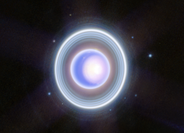 Les anneaux d’Uranus brillent dans une photo épique JWST
