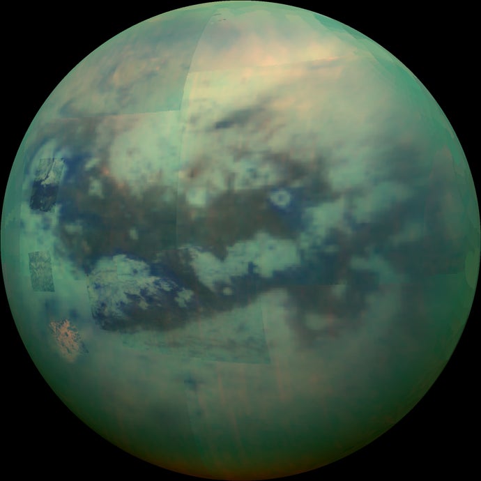 Gigantic Ice Formation Found on Saturn's Moon Titan